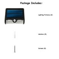 thumbnail image 2 of Home Zone Security Motion Sensor Outdoor Light - Solar Light Outdoor Dual Lighting Mode Wall Mounted Accent and Flood Light, 2-Pack, 2 of 8