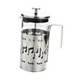 thumbnail image 3 of Cafetera Francesa BLESIY Acero Inoxidable con Filtro de Vidrio Resistente al Calor 600ml, 3 of 8