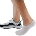 thumbnail image 6 of Mens No Show Socks 8 Pairs Invisible Low Cut Cotton Socks Ondo Non Slip Short Socks Size 5-8/9-11/12-14, 6 of 6
