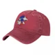 thumbnail image 3 of Gorra de béisbol GAME para hombre y mujer, con visera protectora, snapback, gorras Sonic, 3 of 5