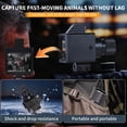 thumbnail image 6 of HD Infrared Night Vision Scope With Crosshair Night Vision Binoculars 7x Optical Zoom Hunting Telescope 4K HD Resolution Photo/Video Support Portable And Compact Size. Use With Outdoor Observation, 6 of 12