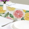 thumbnail image 4 of Yayeee Table Runner 70 inches Long Home Kitchen Dinning Party Decoration, Candy Grapefruit, 4 of 7