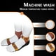thumbnail image 4 of Calcetines de la tripulación Algodón Divertido Divertido Sandalia Sandalia Sweatery Daily Presents Mujeres Hombres Trabajo Foot Wear Accesorios Inicio, 1 par Noticed AP004900-00B, 4 of 7