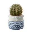 thumbnail image 4 of Silicone Flower Pots Mold Abstract Face Concrete Candle Pen Holder Molds Succulent Planter Cement Clay Mould Home Decors, 4 of 4