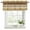 Yellow, variant on Vintage Brown Wood Curtain Valances for Windows, Kitchen Valance Window Treatments Panel 2 Pack, Farmhouse Wooden Plank Rustic Rod Pocket Short Curtains for Bathroom Bedroom 60 x 18 Inch