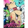 thumbnail image 1 of Graffiti Art LIV - CANVAS OR WALL ART PRINT, 1 of 1