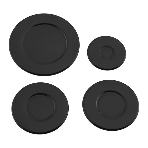 4 Piezas de Tapa Quemador Gas para Cocina, 55 Mm, 75 100 Horno, Cocina A Gas, Llama , Accesorios Cóncavos
