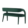 thumbnail image 4 of Modway Pinnacle Performance Velvet Accent Bench in Green, 4 of 9
