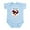 Sky Blue, variant on CafePress - I Love My BROTHER With Autism Infant Bodysuit - Baby Light Bodysuit, Size Newborn - 24 Months