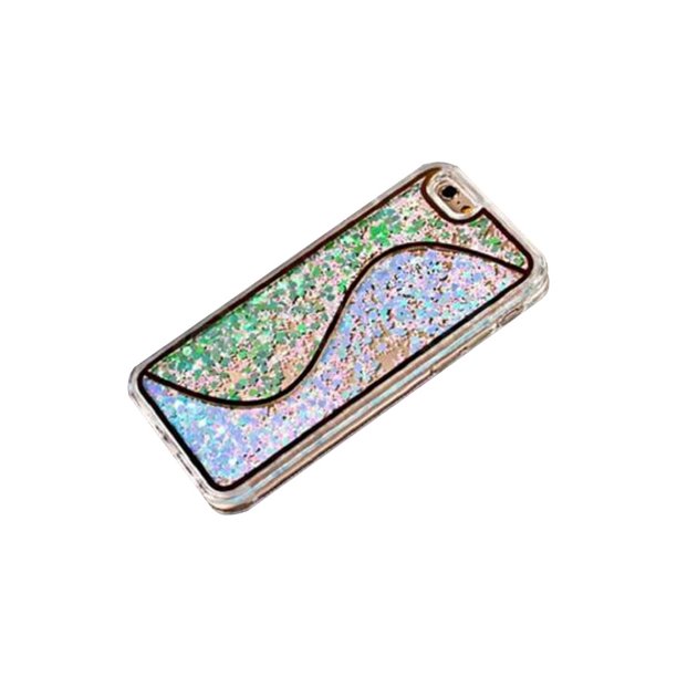 Liquid Glitter S Design Phone Case For Iphone 6 Plus Green Walmart Com Walmart Com