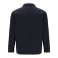thumbnail image 5 of JXMVOJ Men's Stand Collar Jacket Lightweight Casual Windbreaker Full Zip Jacket with Shoulder Straps, 5 of 6