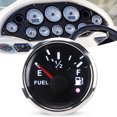 thumbnail image 4 of Fuel Level Meter Fuel Level Display Multi-function Boat Meter 2in Fuel Level Gauge Intelligent Alarm IP67 Waterproof Marine Auto Instrument 316 Stainless Steel, 4 of 8