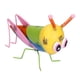 thumbnail image 4 of Saltamontes anticorrosión de Material de hierro para adorno de jardín para decoración de césped de Patio al aire libre (amarillo), 4 of 5