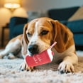 thumbnail image 1 of Squeaky Pizza Toy for Puppies Interactive Play Chew Teething and Training Material for Dogs and Cats, 1 of 3