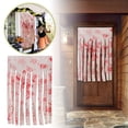 thumbnail image 1 of Rideau de Porte Extérieur avec Empreintes de Mains Rideau de Porte en Tissu Décoration, 1 of 5