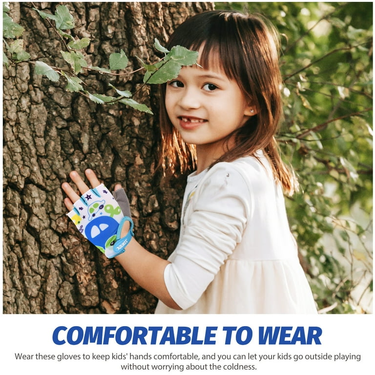 Children s Rock Climbing Gloves Breathable Shock absorbing Anti slip Toddler Fitness