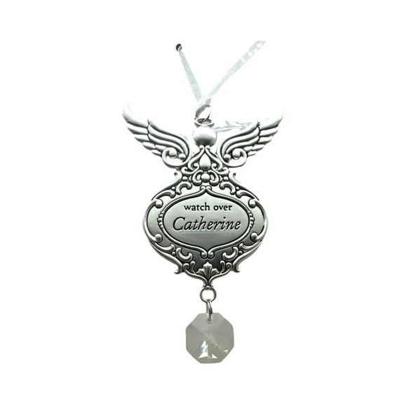 Watch Over Catherine Angel Charm Ornament - By Ganz