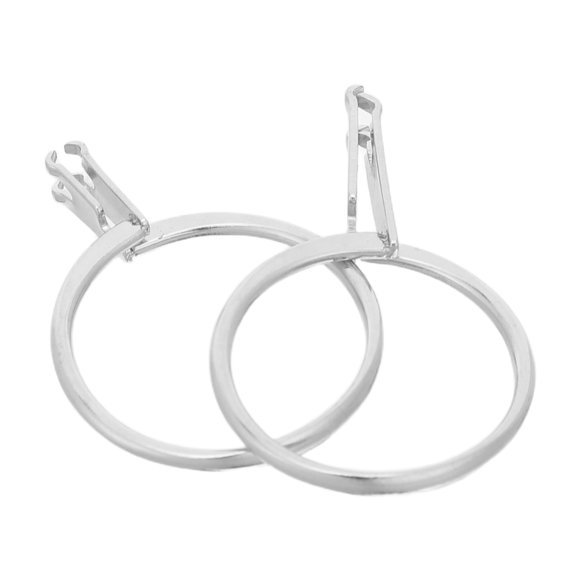 FUTUREORYY 2Ud Anillo Soporte Ajustable Plateado Para Preciosas Herramienta De Exhibición De Joyas