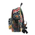 thumbnail image 4 of FORMRS School Backpack with Front Zippered Pocket 12" Student Travel Daypack, Dark Floral, 4 of 6