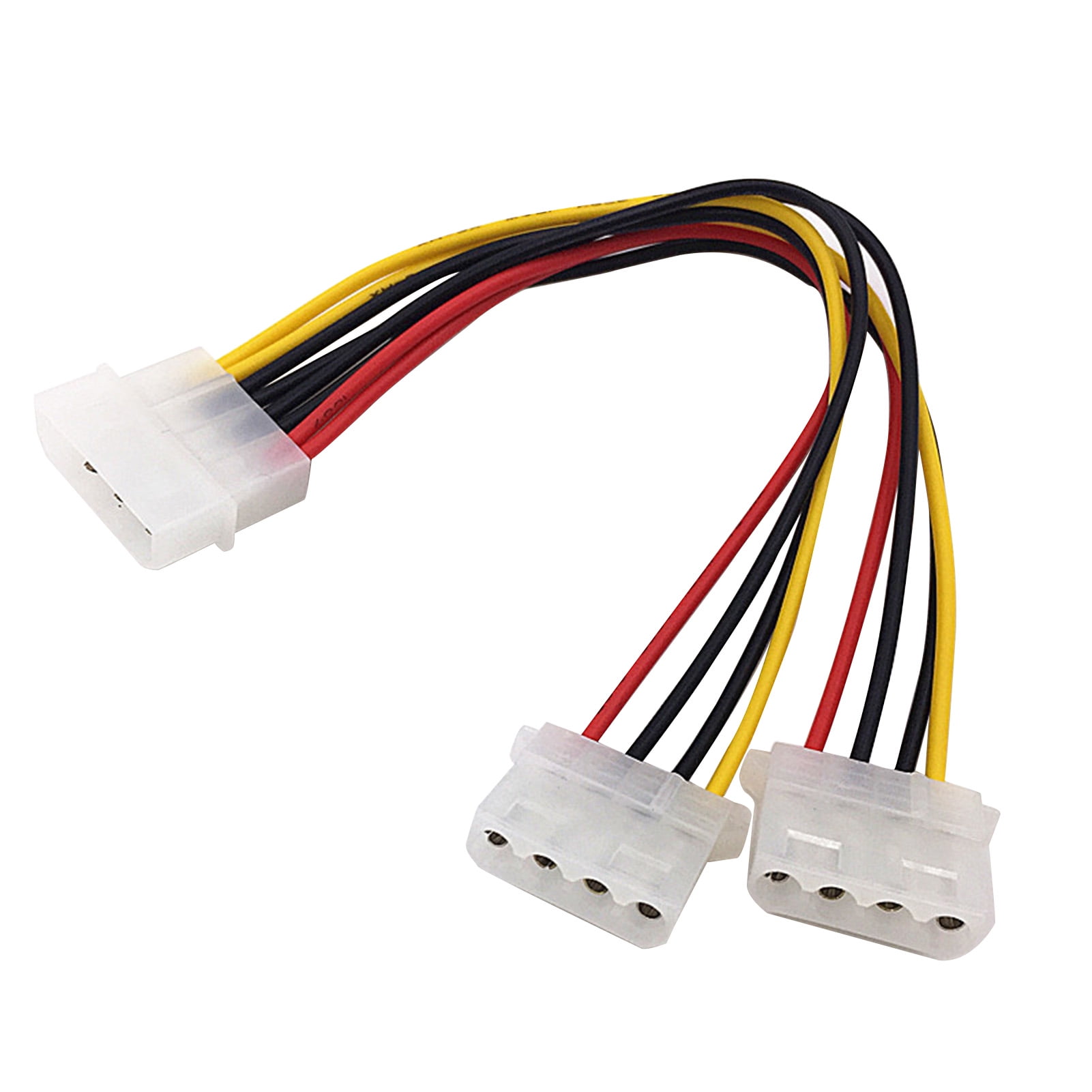 4 Pin IDE 1-to-3 Molex IDE Power Supply Y Splitter Exentsion Cable cord B4I7 