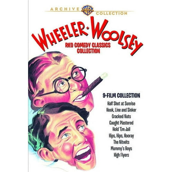 Wheeler and Woolsey: RKO Comedy Classics Collection: Volume 1 (DVD), Warner Archives, Comedy