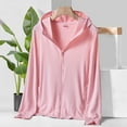 thumbnail image 4 of Women's UPF 50 Sun Protection Hoodie Jacket Breathable Outdoor Active Wear Lightweight Cover Up for Hiking Beach, 4 of 4