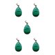 thumbnail image 1 of Guardurnaity Colgantes colgantes exquisitos dijes de joyería portátiles suministros creativos para hacer pendientes regalos de moda para mujeres niñas Tipo4 5piezas, 1 of 1
