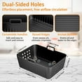 thumbnail image 3 of 2Pcs Air Fryer Liner Silicone for Ninja Double Stack XL 9.5L Air Fryer SL401, Accessories for Foodi Ninja Foodi DZ401 DZ201 DZ201C, 3 of 7