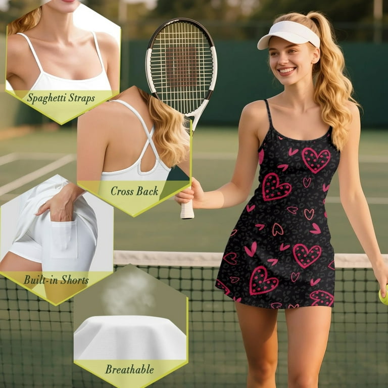 little bit of love shorts workout dress Little Bit Of Love Skortsie