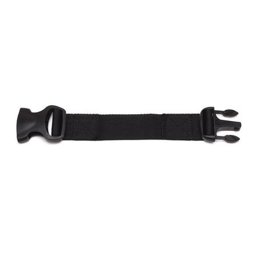 black designer fanny pack