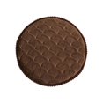 thumbnail image 6 of Oneshrt Round Chair Cushion, Thickened Memory Foam Pads, Non Slip Velvet Cushion, Slow Rebounds Buttock Cushion for Living Room, Office, Car (Round - Coffee, 15.75x15.75 in), 6 of 7