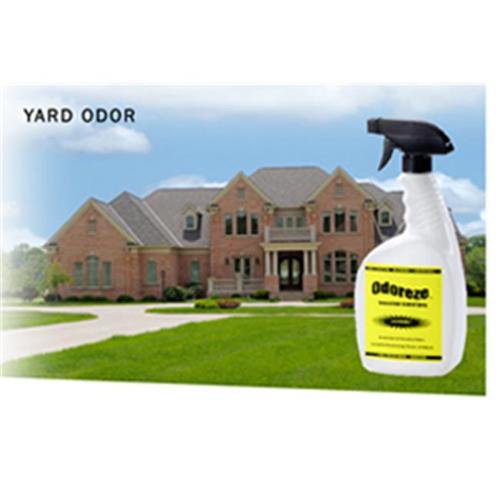 ODOREZE Natural Yard & Concrete Odor Eliminator Spray Makes 64 Gal. to Stop Waste Stench