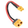 thumbnail image 4 of Adaptador Hembra XT60 A XT30 Hembra, Enchufe Hembra XT60 A XT30 Hembra De 10 Cm De Silicona Anticorrosión Duradera Para Cargador De Batería RC Lipo ANGGREK AE2720, 4 of 8