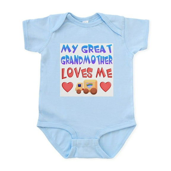 CafePress - Baby Boy Great Grandmother Infant Bodysuit - Baby Light Bodysuit, Size Newborn - 24 Months