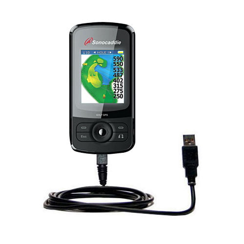 lige ud Krydderi frokost Classic Straight USB Cable suitable for the Sonocaddie v300 Plus GPS with  Power Hot Sync and Charge Capabilities - Walmart.com