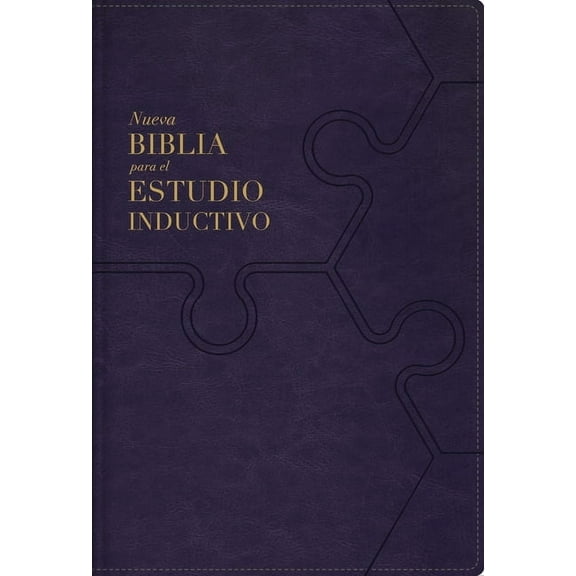 Nbla, Nueva Biblia Para El Estudio Inductivo, Leathersoft, Interior a DOS Colores, Morado, Comfort Print, (Hardcover)