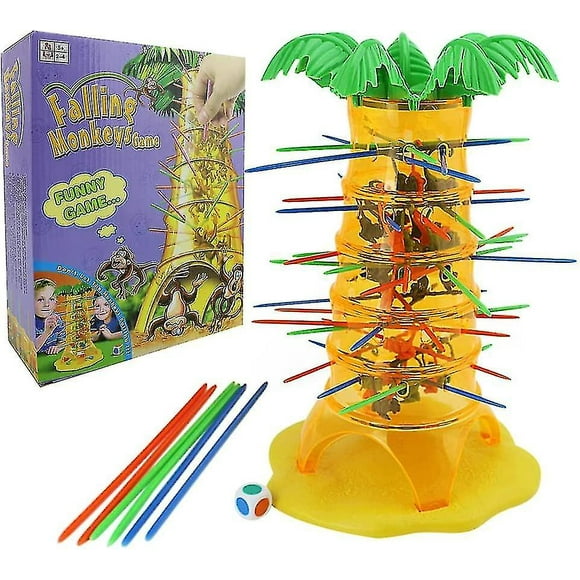 Monkey Alarm Game, Monkey Alarm Boys and Girls Game, Monkey Tree Climbing Game, Monkey Alarm, Family Board Games, Interactive Toy