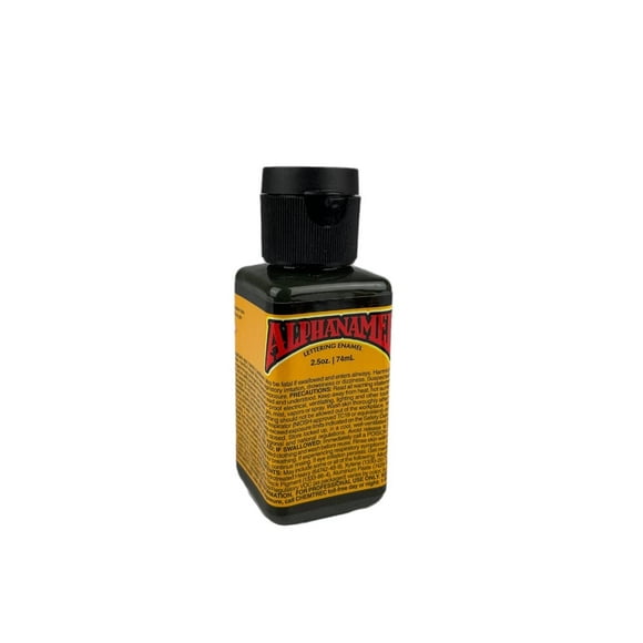 Alphanamel 2.5Oz Mckeags Black