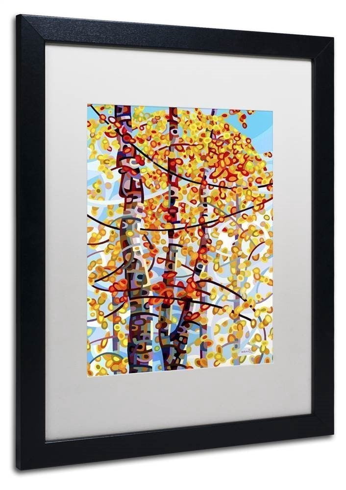 Mandy Budan 'Panoply' Matted Framed Art