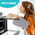 thumbnail image 5 of Guantes de horno resistentes al calor, guantes de cocina de silicona, perfectos para hornear y asar, 1 par, 5 of 5