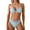 Blue, variant on BeAi Swim Suits for Women 2025 One Piece Womens Bikini Set Medium Coverage Womens Swimwear 2025 Two Piece Beachwear Women Plus Size Twist Front Adjustable Spaghetti Straps Previous Orders