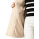 thumbnail image 5 of Abrigo largo clásico de mujer con solapa muesca y mangas largas XL beige, 5 of 7