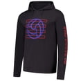 thumbnail image 2 of Men's Black Barcelona Wordmark Long Sleeve  Hoodie T-Shirt, 2 of 3