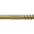 thumbnail image 4 of #9 x 3" Bronze Star Exterior Coated White Trim Head Wood Screw Torx/Star Drive Head (1 Pound - 84 Approx. Screw Count) - Multipurpose Exterior Coated Torx/Star Drive Wood Screws, 4 of 7
