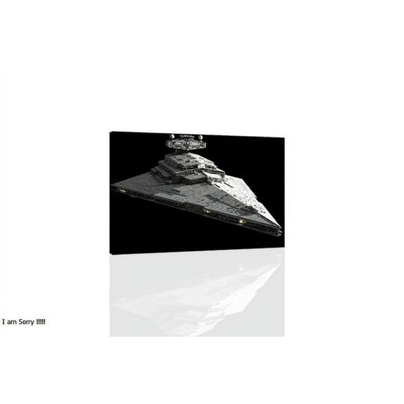 Imperial Star Destroyer Star Wars - Canvas OR Print Wall Art