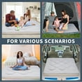 thumbnail image 6 of Slsy Japanese Floor Mattress Futon Mattress, Twin Size 39"x 80" Foldable Mattress, Roll Up Mattress Sleeping Tatami Mat Floor Lounger Guest Bed, 6 of 13