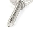 thumbnail image 2 of Uxcell M6 1mm Pitch 304 Stainless Steel Butterfly Wing Nut Screw (5-pack), 2 of 4