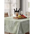 thumbnail image 6 of Translucent Ginkgo Leaves Table Cloth 60x84 Inch Rectangle, Realistic Plant Green Background Waterproof Tablecloth Washable Table Cover for Party Picnic Dinner Decor, 6 of 9