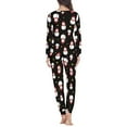 thumbnail image 4 of Renewold Christmas Pajamas Family Sets Ladies Cute Snowman Pj Sweatpants Top Size XL 2 Pack Cozy Up Indoor Workout Clothes Full-length Long Pjs Relaxed Nightwear, 4 of 5