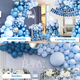 thumbnail image 3 of Guirnalda de globos para decoración de fiestas huiran Xtellar color Azul, 3 of 3
